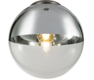 ERSATZGLAS TRANSPARENT CHROM, DURCHMESSER: 25CM