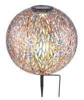 SOLARLEUCHTE METALL SILBERGRAU, 1XLED SOLARLEUCHTE METALL SILBERGRAU, 1XLED