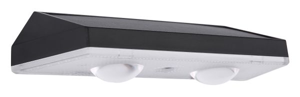 SOLARLEUCHTE KUNSTSTOFF SCHWARZ MATT, 1XLED