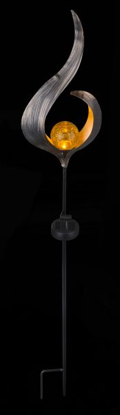SOLARLEUCHTE METALL BRONZEFARBEN, 1XLED