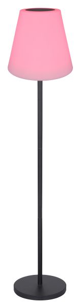 SOLARLEUCHTE METALL SCHWARZ, 1XLED