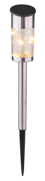 SOLARLEUCHTE EDELSTAHL, 10XLED