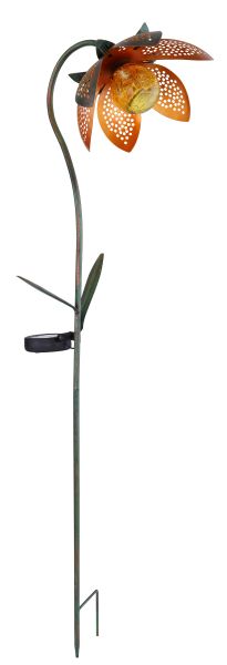 SOLARLEUCHTE METALL GRÜN, 1XLED