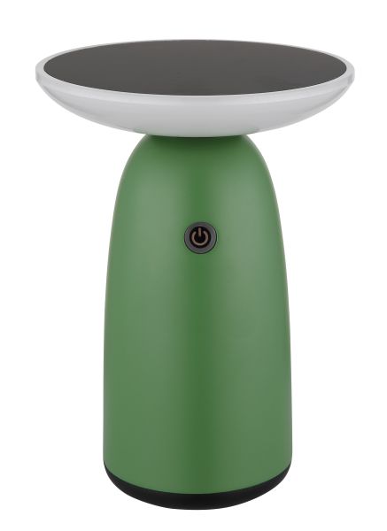 SOLARLEUCHTE ALUMINIUM GRÜN, 1XLED