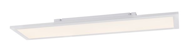 plafoniera alluminio Bianco, LED