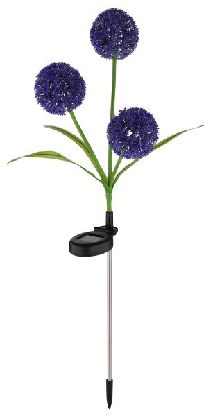 SOLARLEUCHTE EDELSTAHL, 3XLED