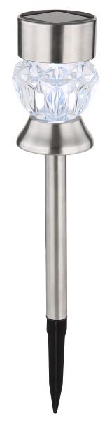 SOLARLEUCHTE EDELSTAHL, 1XLED