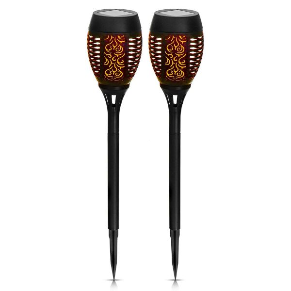 SOLARLEUCHTE KUNSTSTOFF SCHWARZ, 36XLED