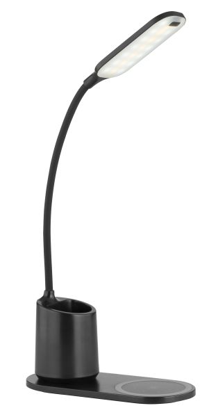 Lampada da tavolo plastica nero, LED