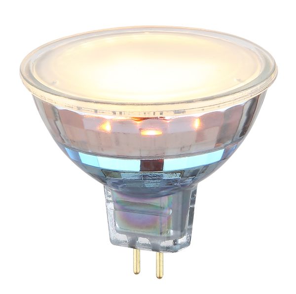 LED LEUCHTMITTEL GLAS KLAR, 1XMR16 GU5.3