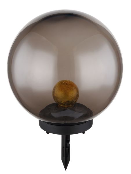 SOLARLEUCHTE KUNSTSTOFF SCHWARZ, 1XLED