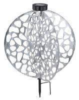 SOLARLEUCHTE METALL SILBERFARBEN, 1XLED SOLARLEUCHTE METALL SILBERFARBEN, 1XLED