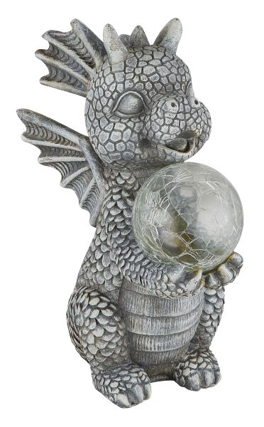 SOLARLEUCHTE KUNSTSTOFF GRAU, 1XLED