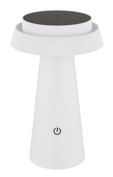 SOLARLEUCHTE KUNSTSTOFF WEIß, 1XLED